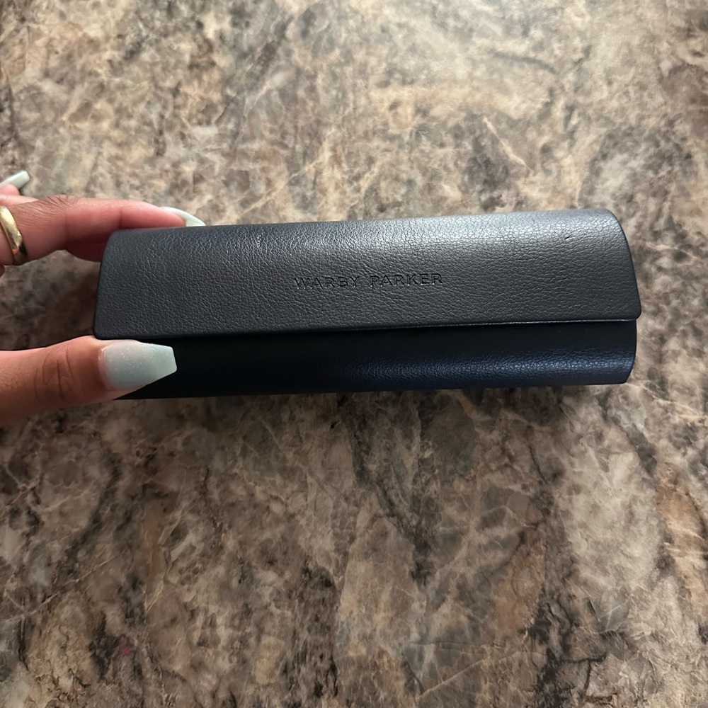Warby Parker glasses case